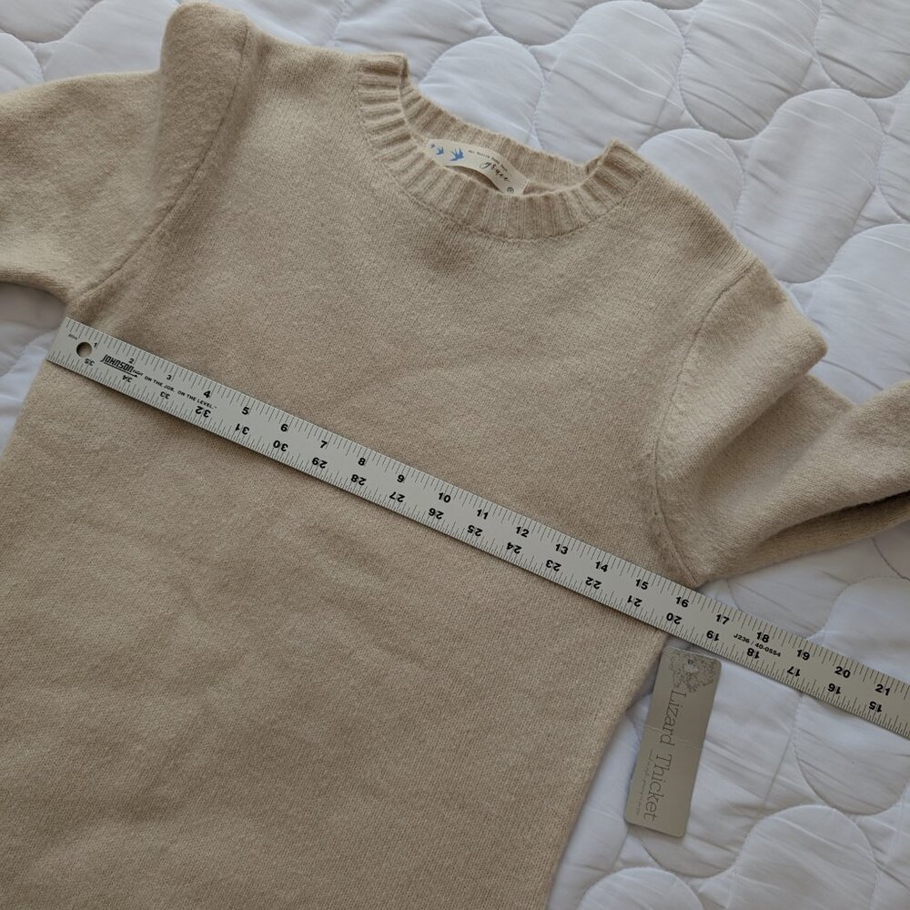 NWT Lizard Thicket cream bodycon sweater dress Medium boutique - Picture 4 of 12